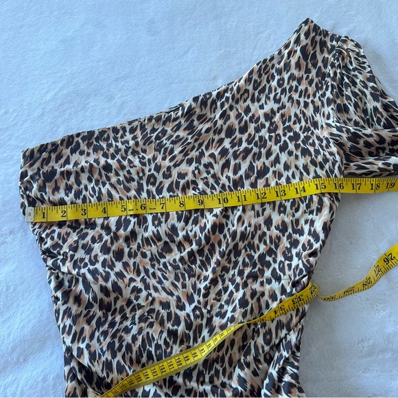 MAJORELLE Roberta Mini Dress in Tan Leopard - Picture 5 of 8